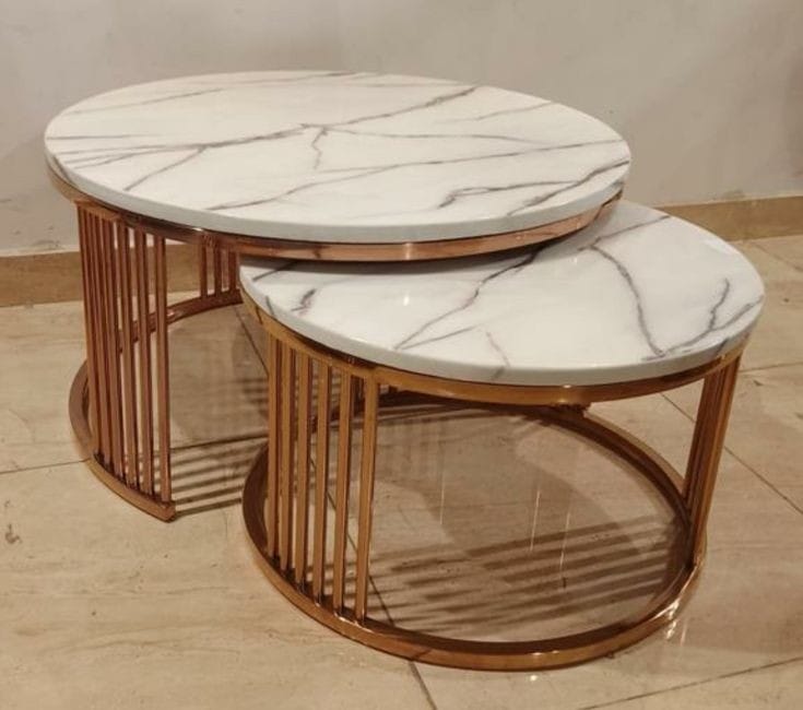 Midnight Luxe Marble Table