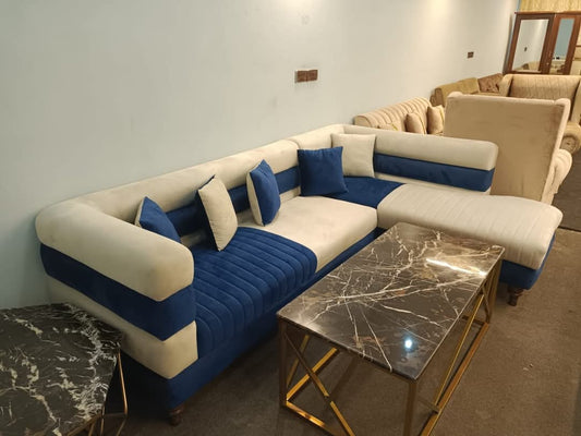 Blue & white sofa
stylish sofa
modern sofa